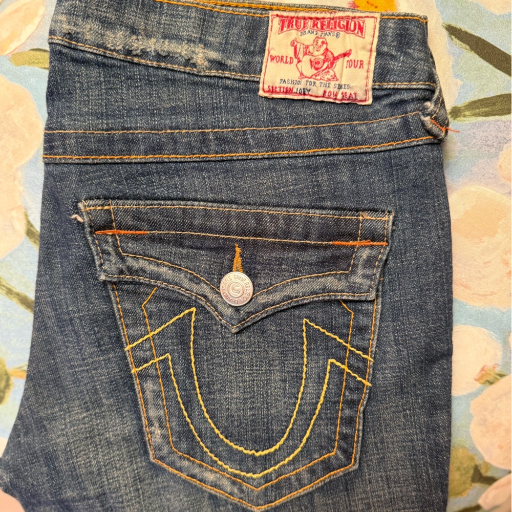 True Religion Vintage “Big T” Denim Jeans
